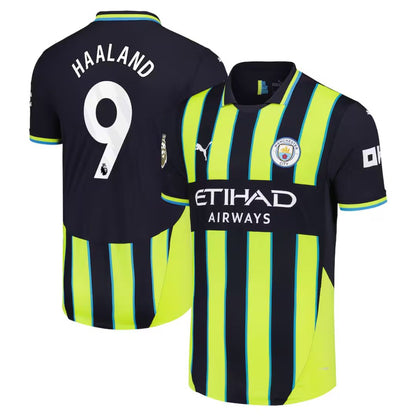 Manchester City 2024/25 Haaland # 9 Away Jersey Shirt