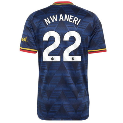 Arsenal Gunners 2026/27 Nwaneri #22 Away Jersey Shirt