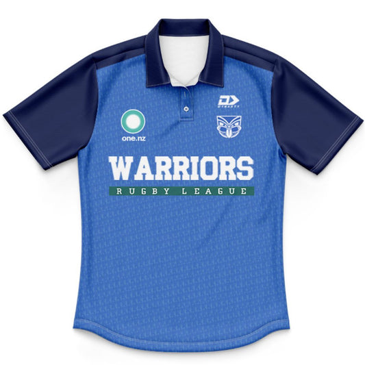 New Zealand Warriors 2026 Kids Coaches Polo Shirt