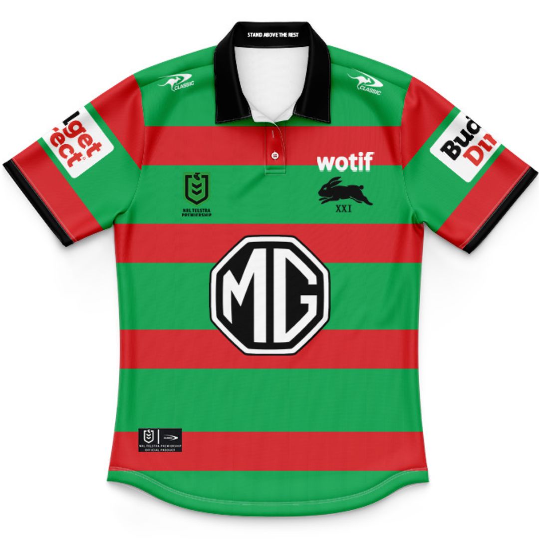 South Sydney Rabbitohs 2026 Kids Home Polo Shirt