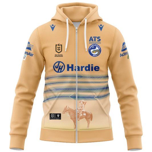 Parramatta Eels 2026 ANZAC Round Hoodie with Zipper