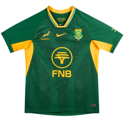 South Africa Springboks 2026 Greatest Rivalry Stadium Jersey