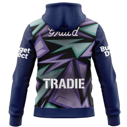 Melbourne Storm 2026 Captains Run Hoodie with Zipper
