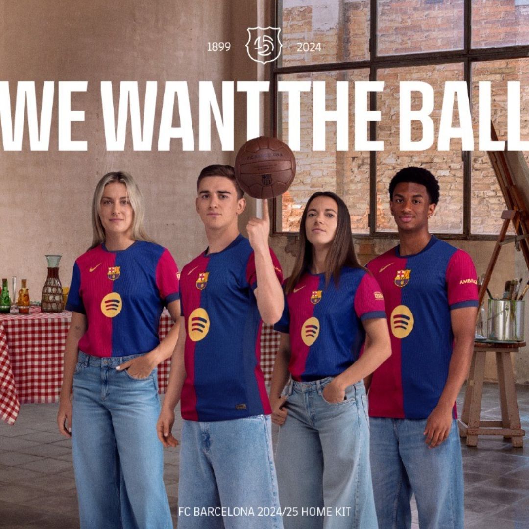 Barcelona 2024/25 125th Anniversary Home Jersey Shirt - (Add Your Own Name & Number)