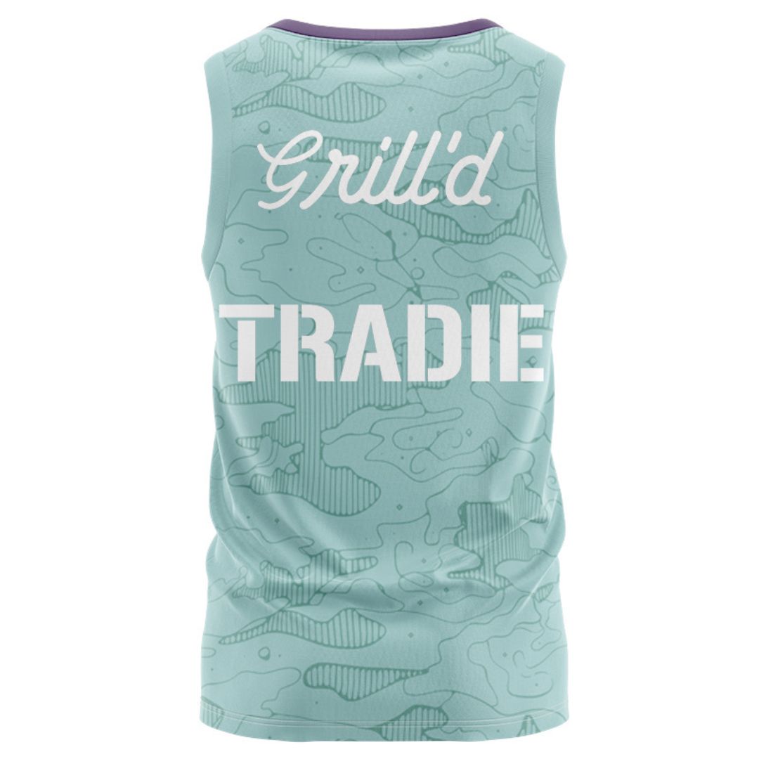 Melbourne Storm 2026 Mint Green Training Singlet
