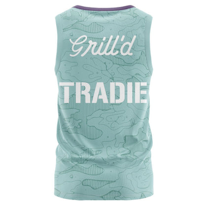 Melbourne Storm 2026 Mint Green Training Singlet