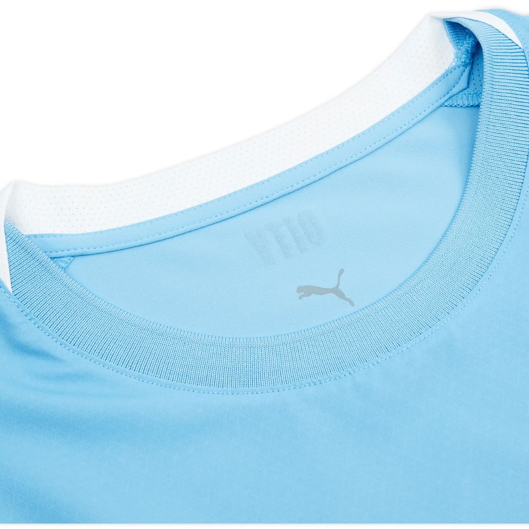 Manchester City 2025/26 Player's Edition Long Sleeve Home Jersey Shirt