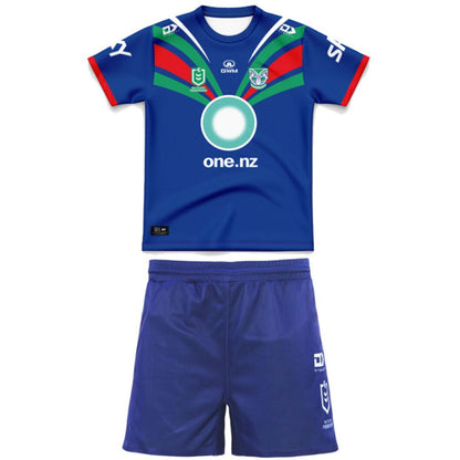 New Zealand Warriors 2026 Kids Home Jersey and Shorts Kit