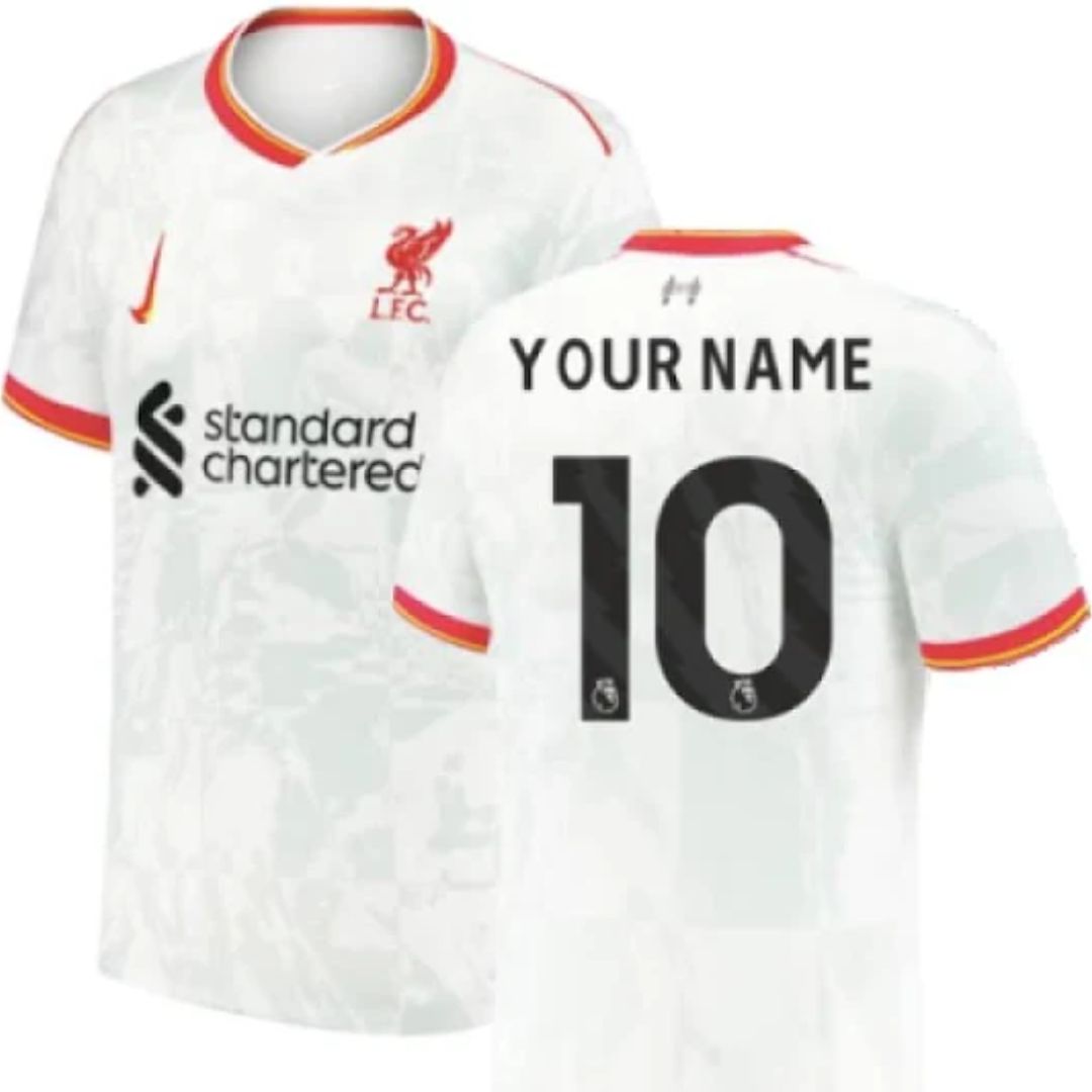 Liverpool 2024/25 Third Jersey Shirt (Add Your Own Name & Number)