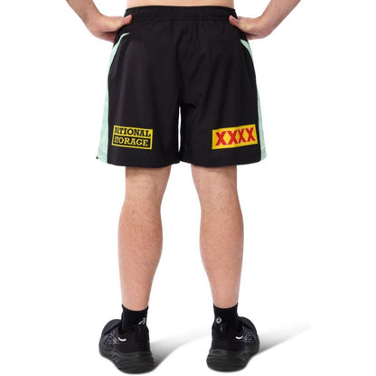 Brisbane Broncos 2025 Black Training Gym Shorts