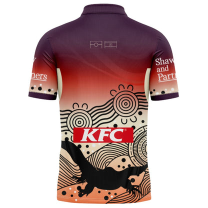 Manly Warringah Sea Eagles 2026 Indigenous Polo Shirt