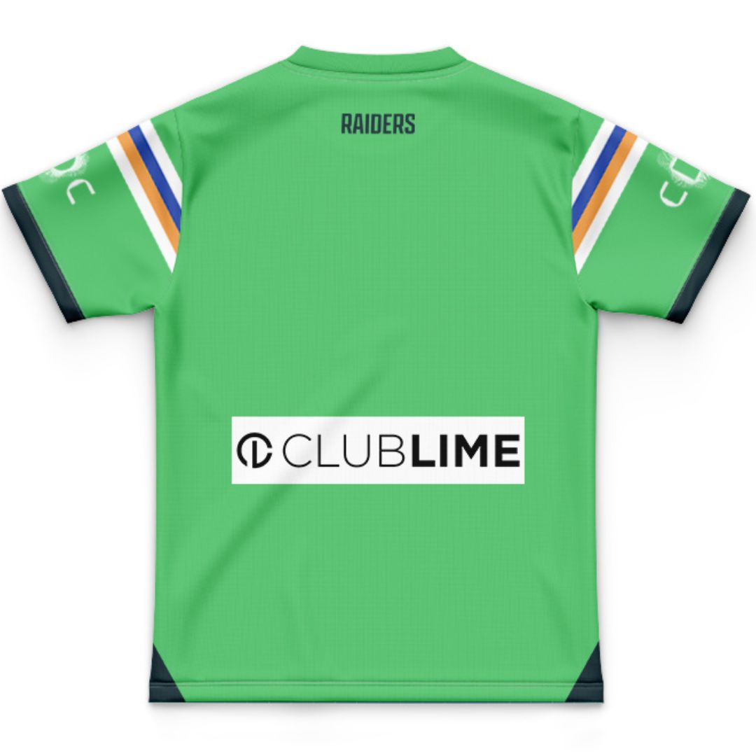 Canberra Raiders 2026 Kids Away Jersey