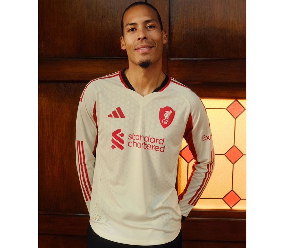 Liverpool 2025/26 Player's Edition Long Sleeve Away Jersey Shirt