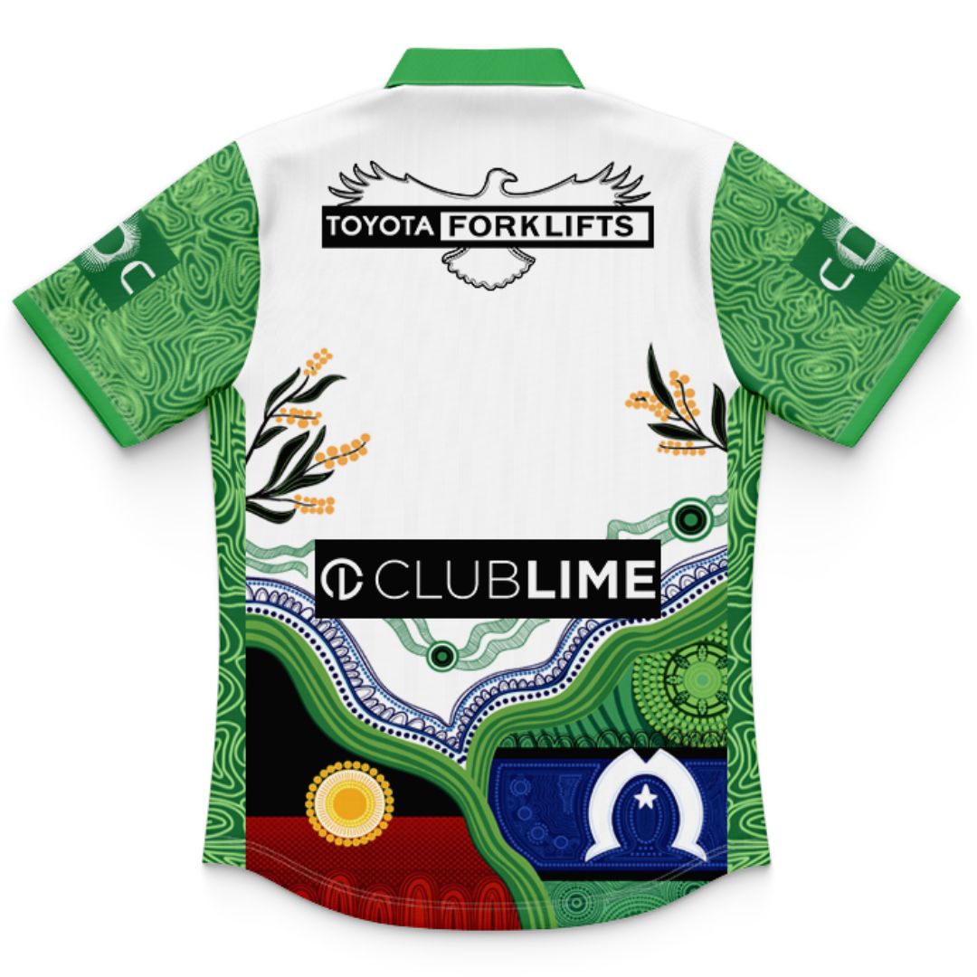 Canberra Raiders 2026 Kids Indigenous Polo Shirt