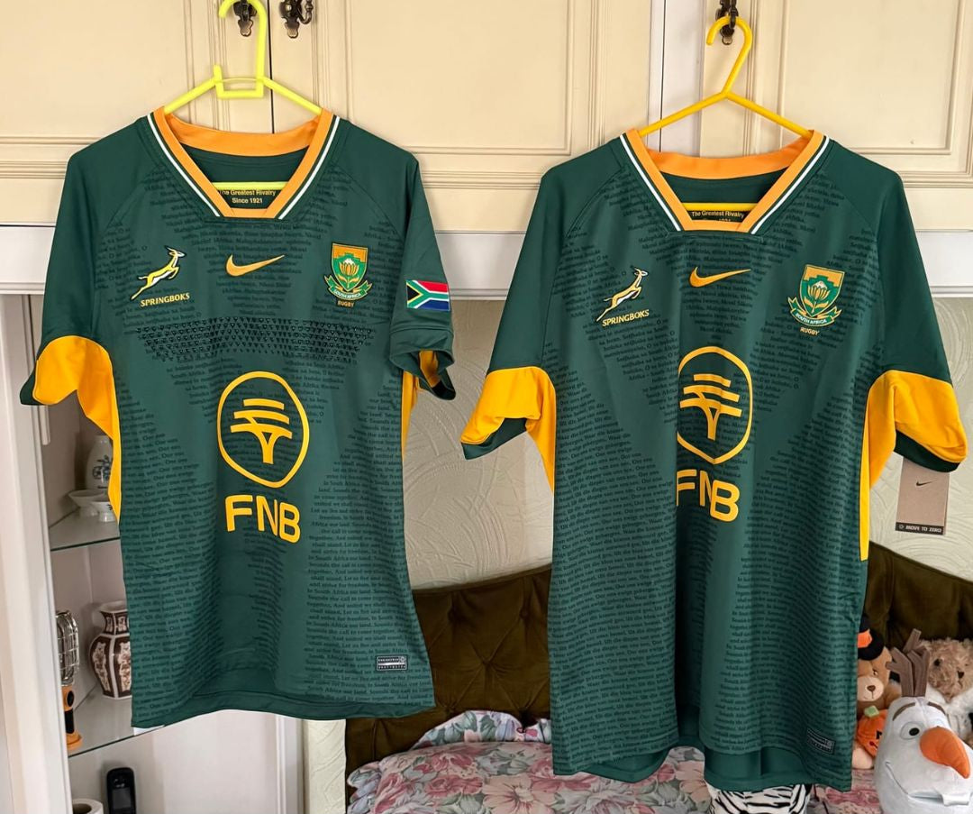 South Africa Springboks 2026 Greatest Rivalry Stadium Jersey