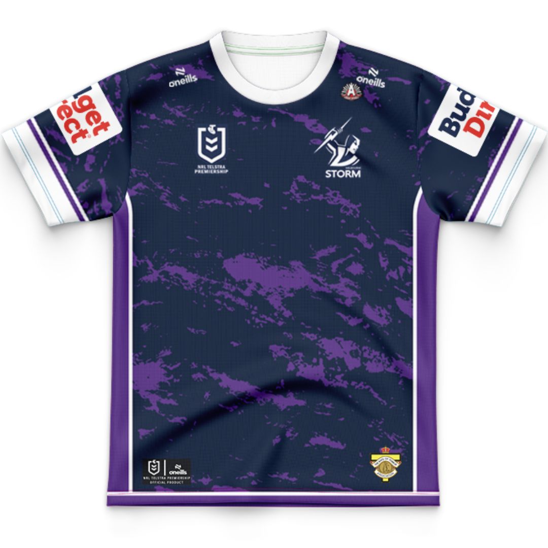 Melbourne Storm 2026 Kids ANZAC Jersey