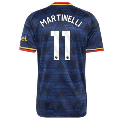 Arsenal Gunners 2026/27 Martinelli #11 Away Jersey Shirt