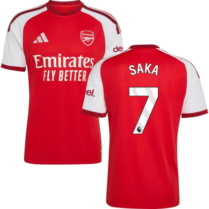 Arsenal Gunners 2026/27 Saka #7 Home Jersey Shirt