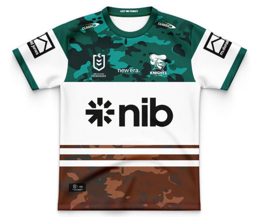 Newcastle Knights 2026 Kids ANZAC Jersey