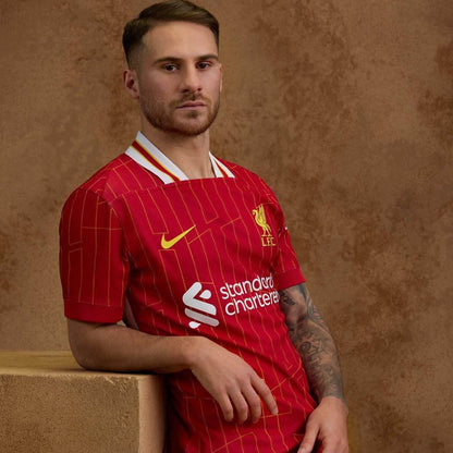 Liverpool 2024/25 Home Jersey Shirt (Add Your Own Name & Number)