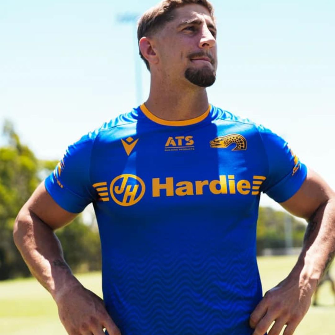 Parramatta Eels 2025 Captains Run Shirt