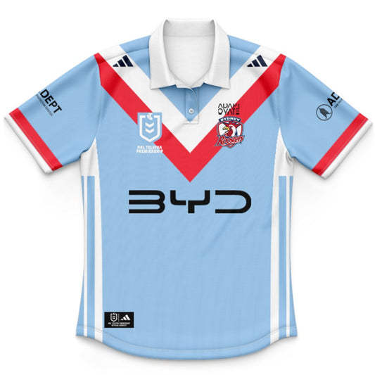 Sydney Roosters 2026 Kids ANZAC Round Polo Shirt