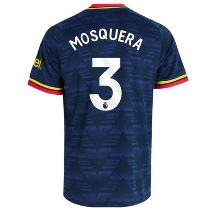 Arsenal Gunners 2026/27 Mosquera #3 Away Jersey Shirt