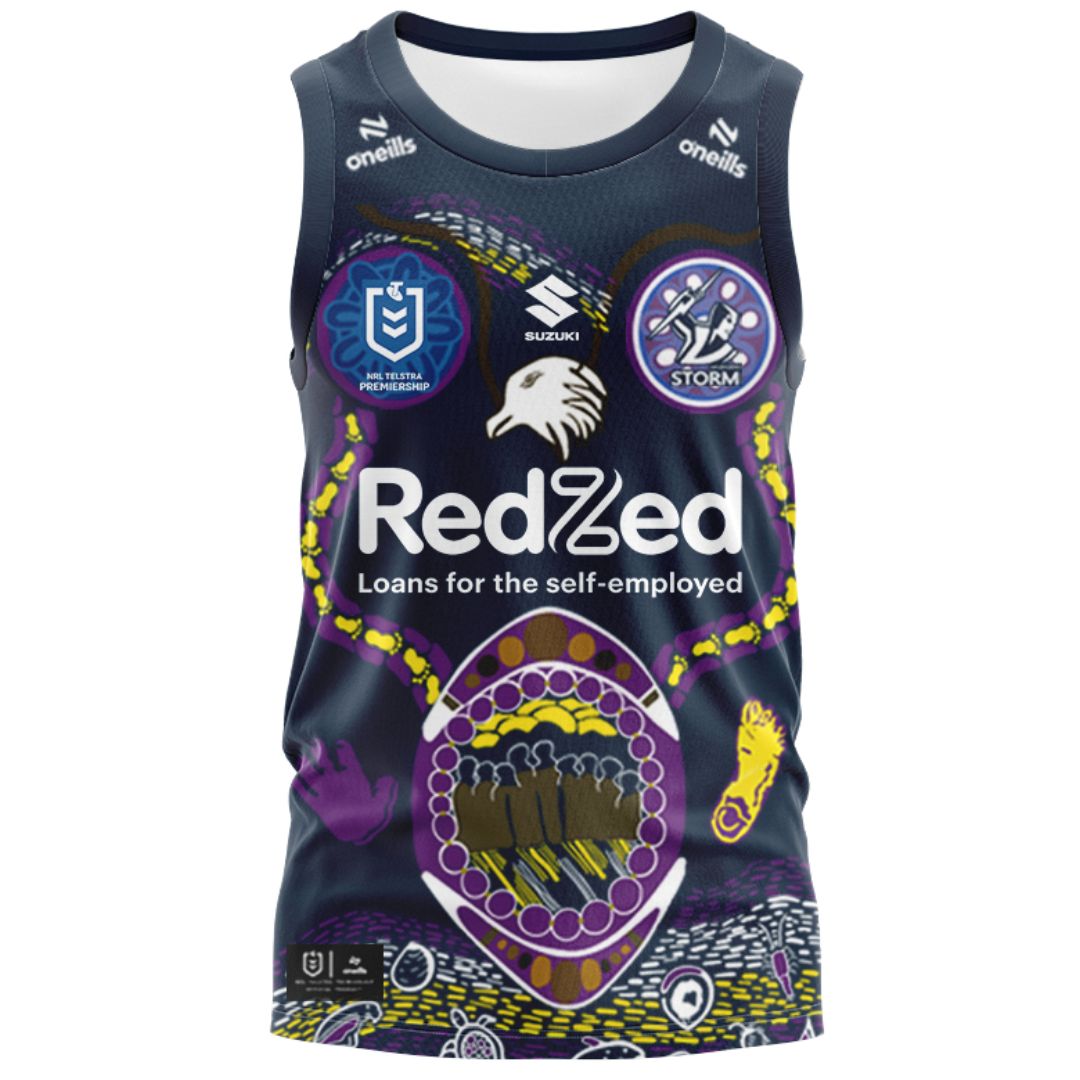 Melbourne Storm 2026 Indigenous Singlet