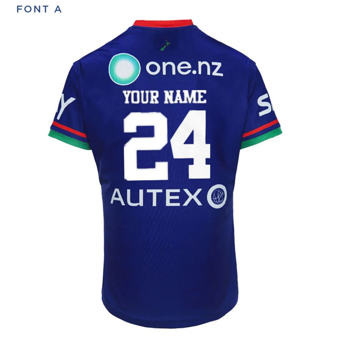 New Zealand Warriors 2024 Home Jersey