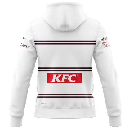 Manly Warringah Sea Eagles 2026 Away Hoodie with Zipper