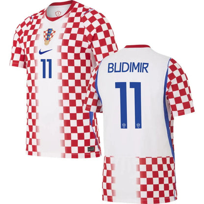 Croatia 2026 World Cup Budimir #11 Home Jersey Shirt
