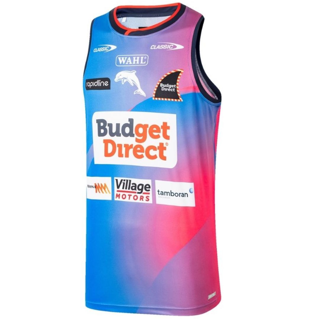 Redcliffe Dolphins 2026 Training Singlet