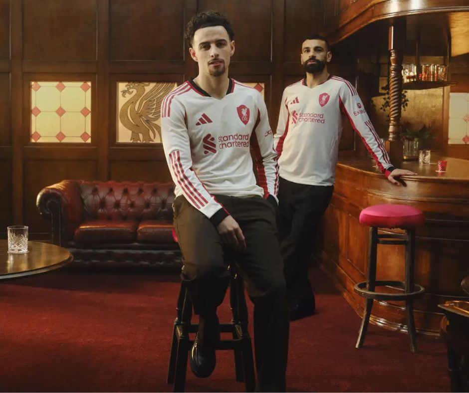 Liverpool 2025/26 Player's Edition Long Sleeve Away Jersey Shirt