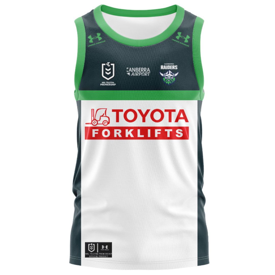 Canberra Raiders 2026 Alternate Singlet