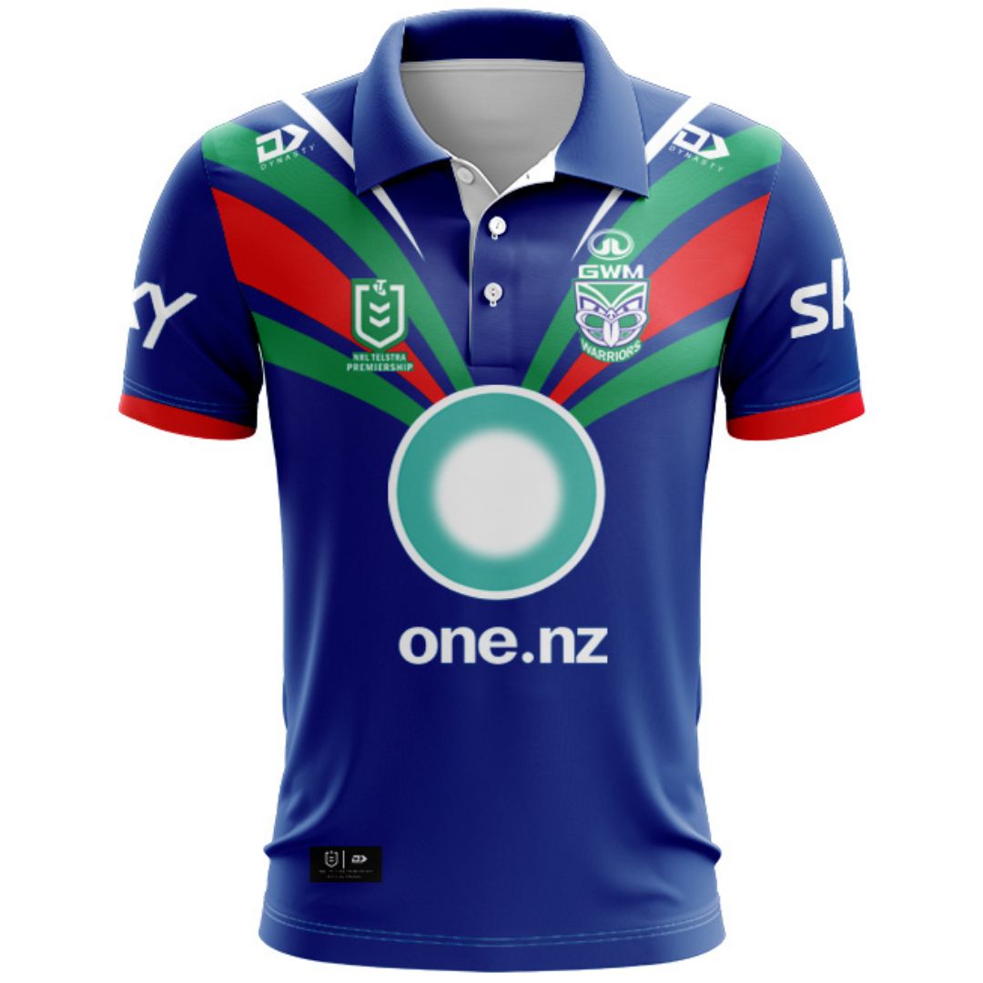 New Zealand Warriors 2026 Home Polo Shirt