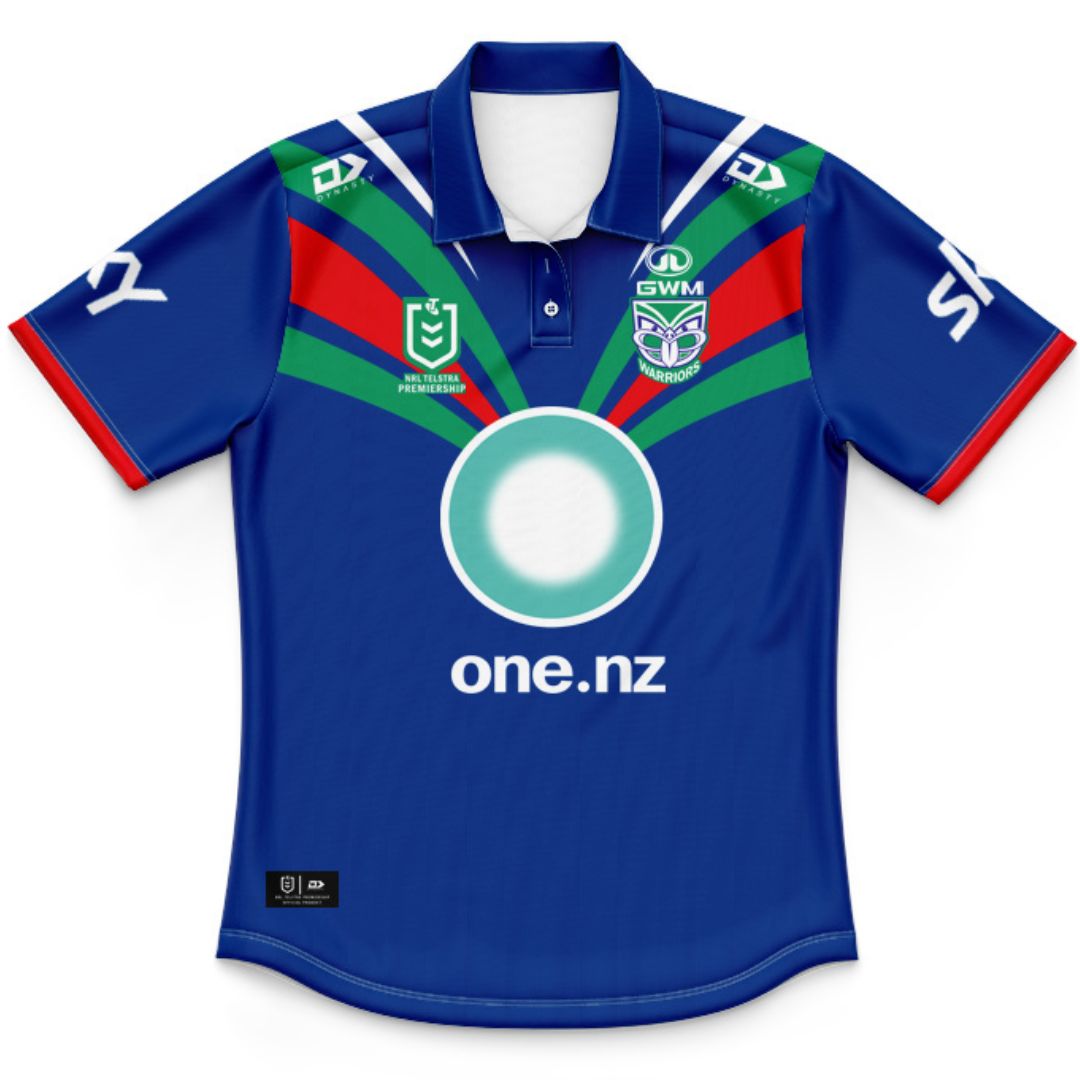 New Zealand Warriors 2026 Kids Home Polo Shirt