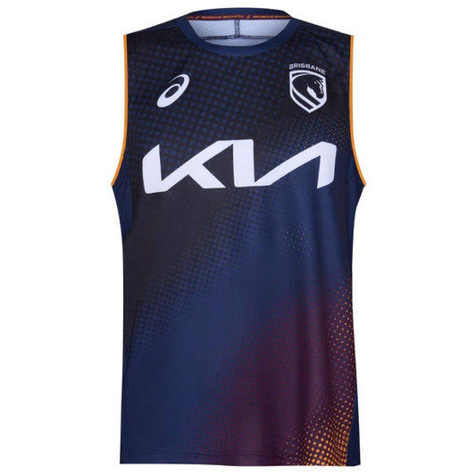 Brisbane Broncos 2026 Navy Blue Training Singlet