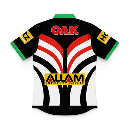Penrith Panthers 2025 Kids Warm Up Polo Shirt