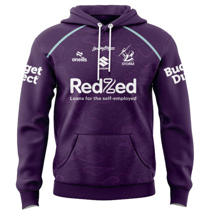 Melbourne Storm 2026 Purple Training Hoodie