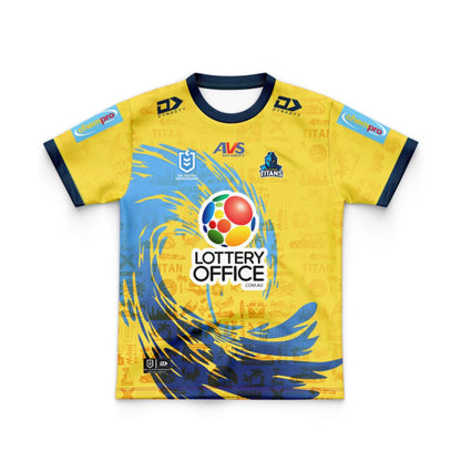 Gold Coast Titans 2024 Kids City Jersey