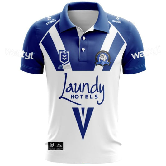Canterbury Bankstown Bulldogs 2025 Home Polo Shirt