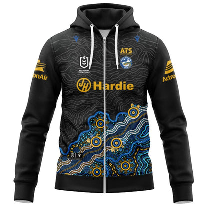 Parramatta Eels 2026 Indigenous Hoodie with Zipper