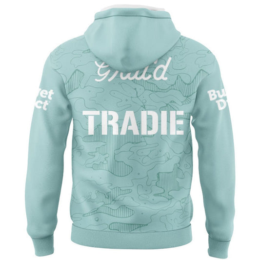 Melbourne Storm 2026 Mint Green Training Hoodie with Zipper