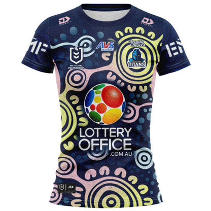 Gold Coast Titans 2026 Women's Indigenous Shirt