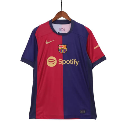 Barcelona 2024/25 Kids Home Jersey Shirt (Add Your Own Name & Number)