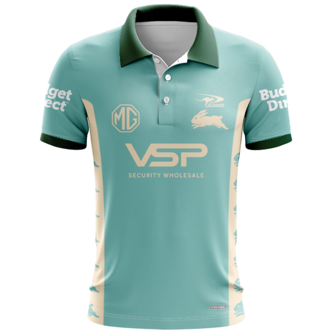 South Sydney Rabbitohs 2026 Warm Up Polo Shirt