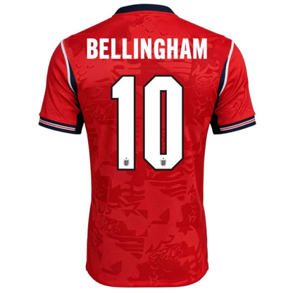 England Soccer 2026 World Cup Bellingham #10 Away Jersey Shirt