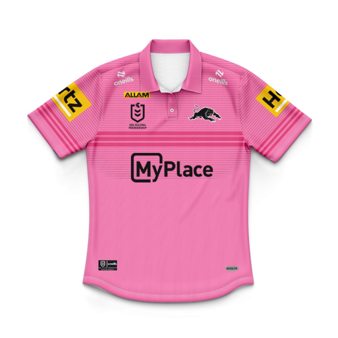 Penrith Panthers 2025 Kids Away Polo Shirt