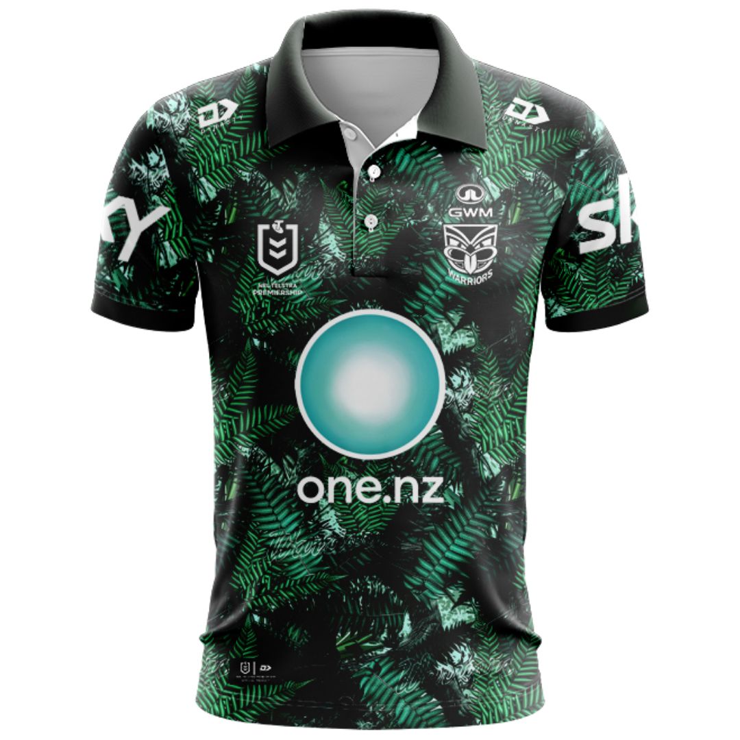 New Zealand Warriors 2026 Te Taiao Polo Shirt