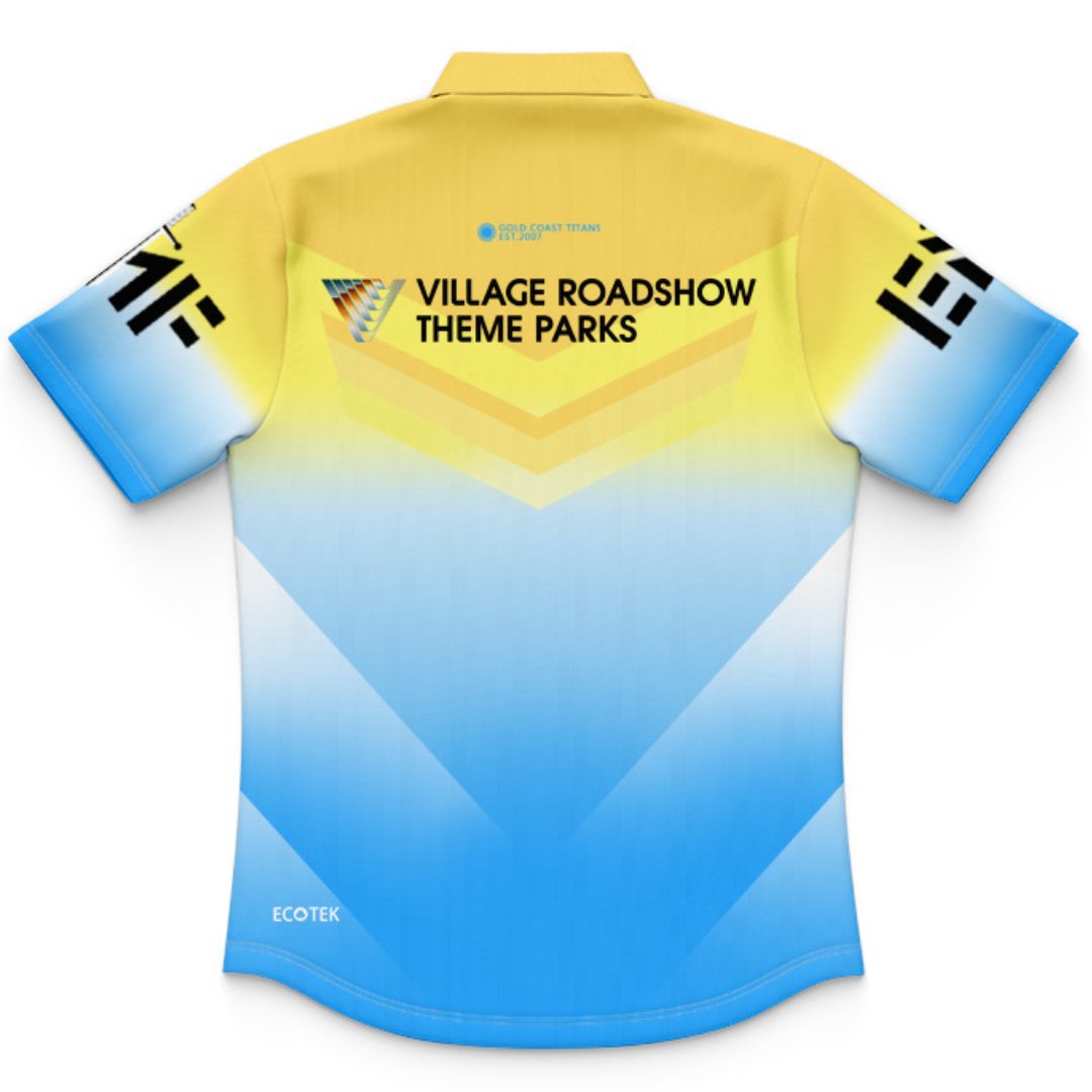 Gold Coast Titans 2026 Kids Away Polo Shirt